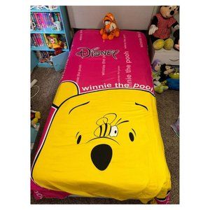 WINNIE THE POOH & FRIENDS FULL SIZE FITTED SHEET & COVER SHEET